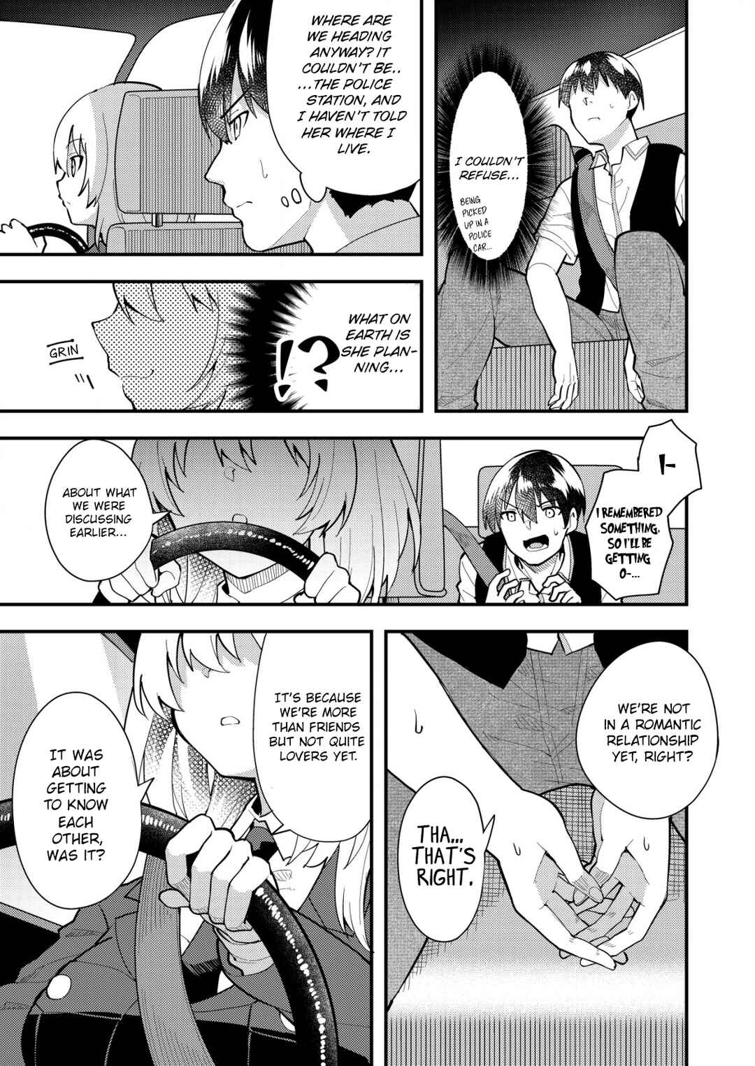 Page 7 Chapter 4 Sagishi to Keisatsukan no Rennai Kyori