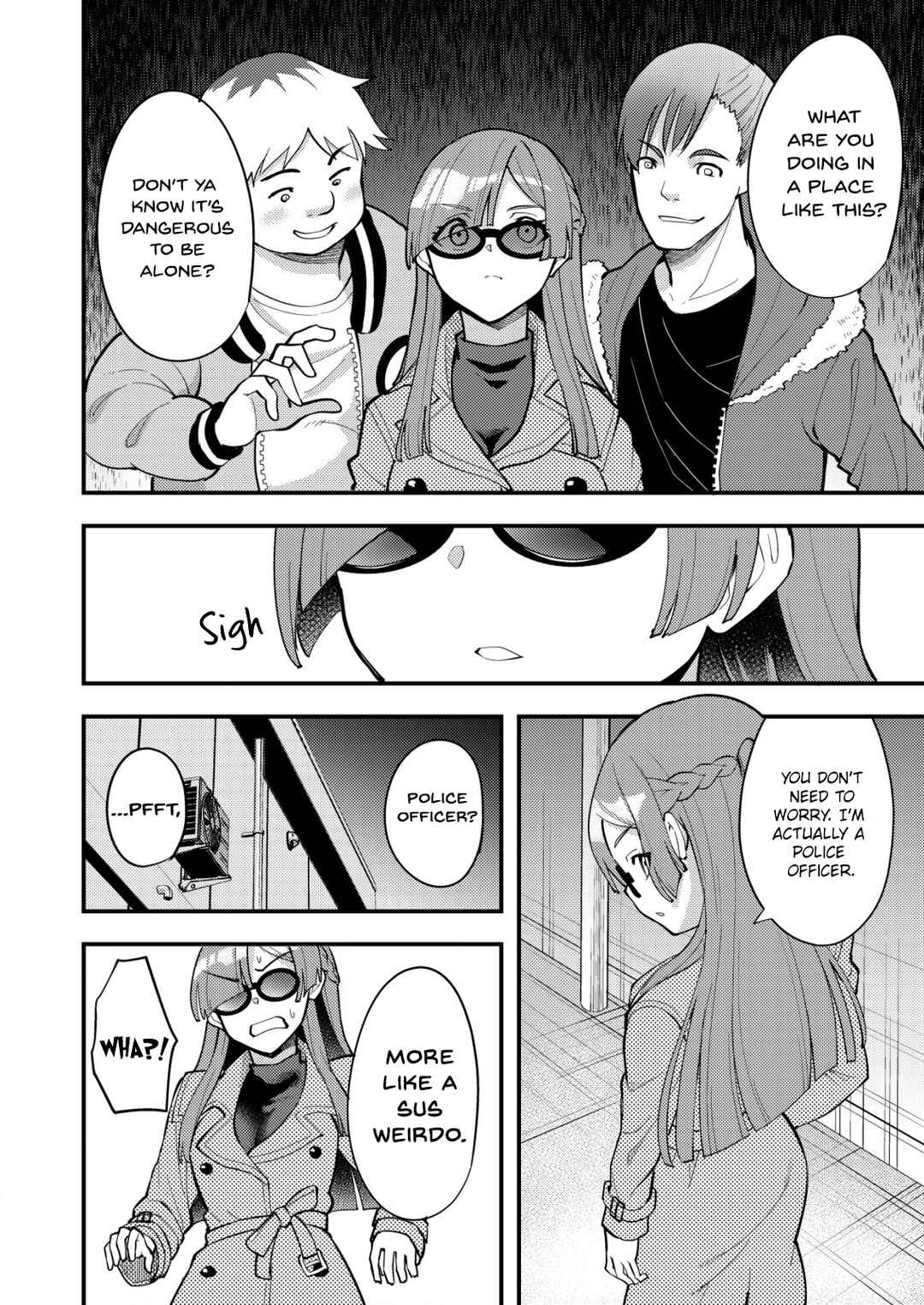 Page 20 Chapter 6 Sagishi to Keisatsukan no Rennai Kyori