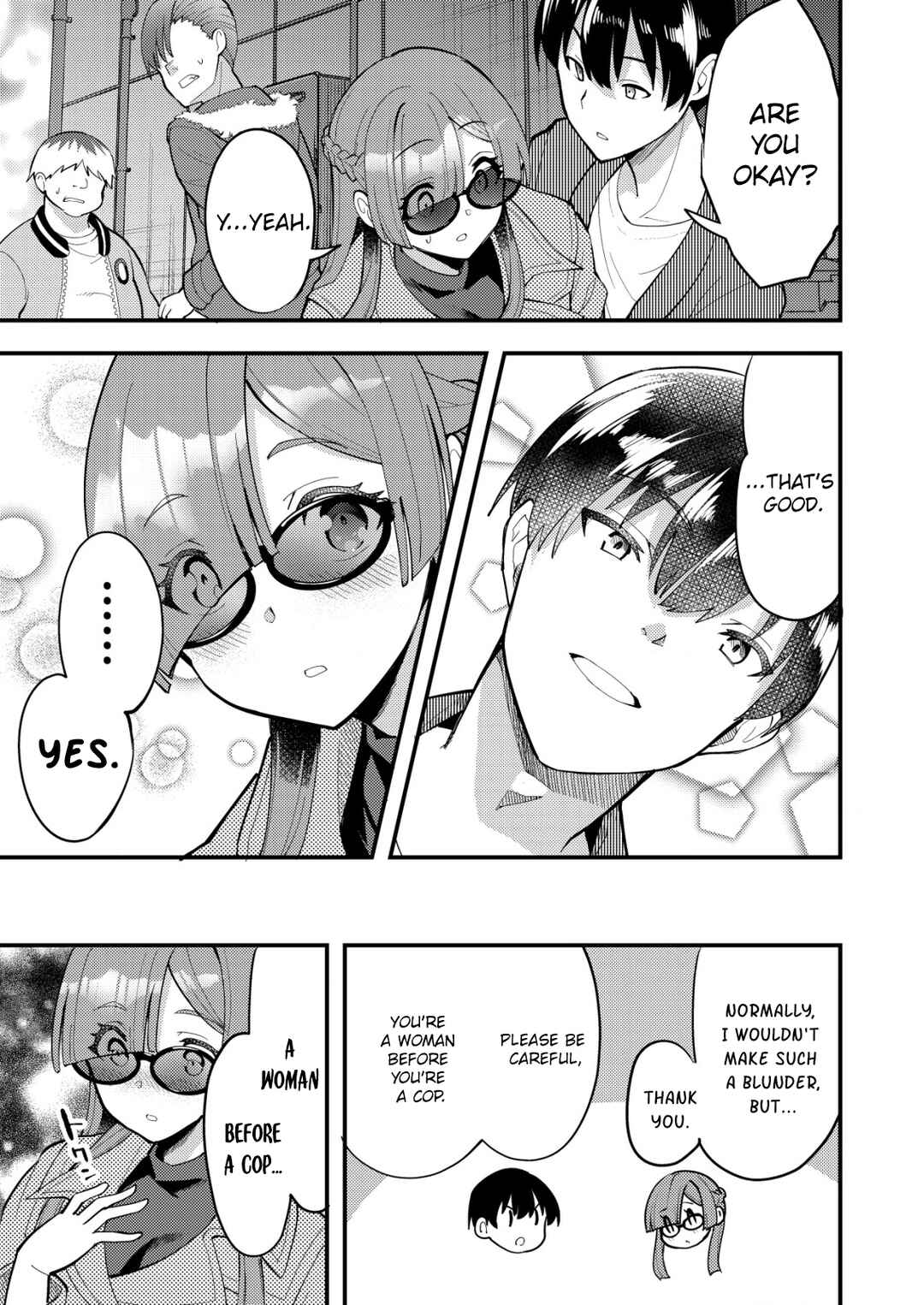 Page 23 Chapter 6 Sagishi to Keisatsukan no Rennai Kyori