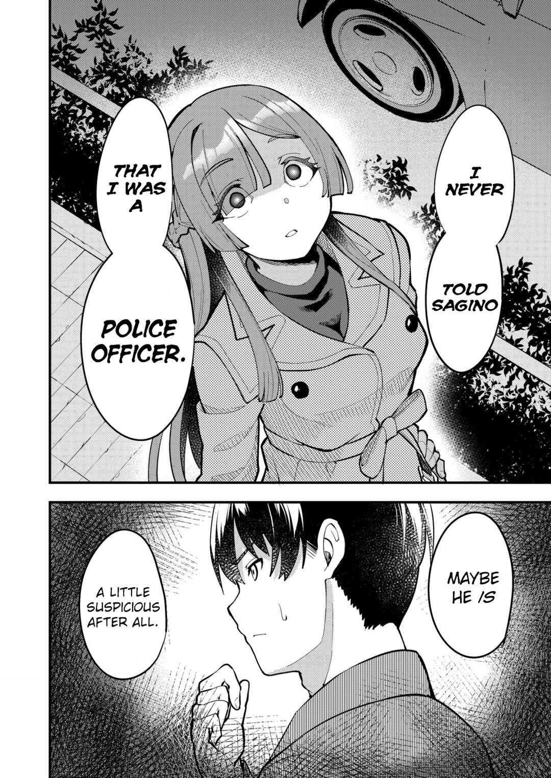 Page 28 Chapter 6 Sagishi to Keisatsukan no Rennai Kyori