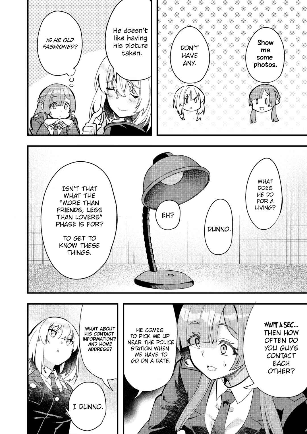 Page 8 Chapter 6 Sagishi to Keisatsukan no Rennai Kyori