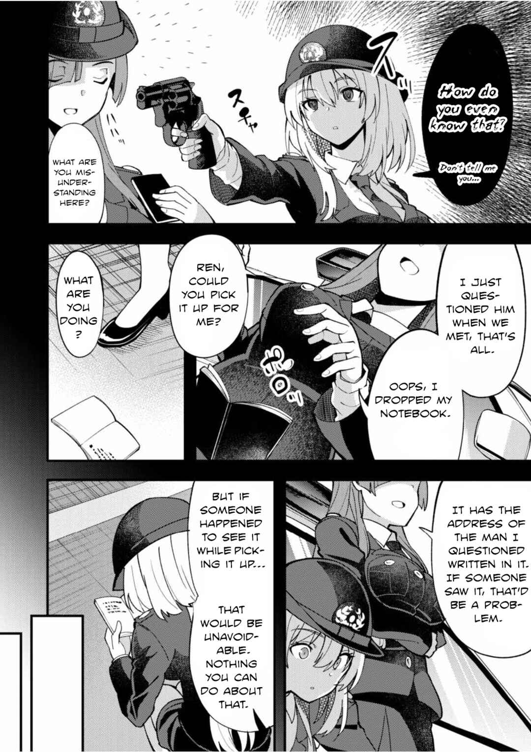 Page 9 Chapter 7 Sagishi to Keisatsukan no Rennai Kyori