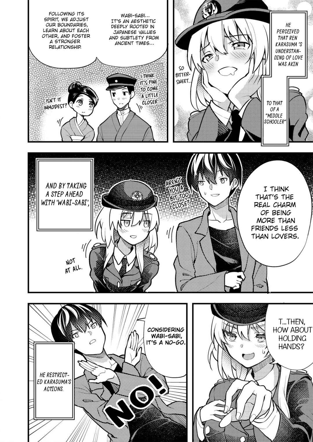Page 18 Chapter 2 Sagishi to Keisatsukan no Rennai Kyori