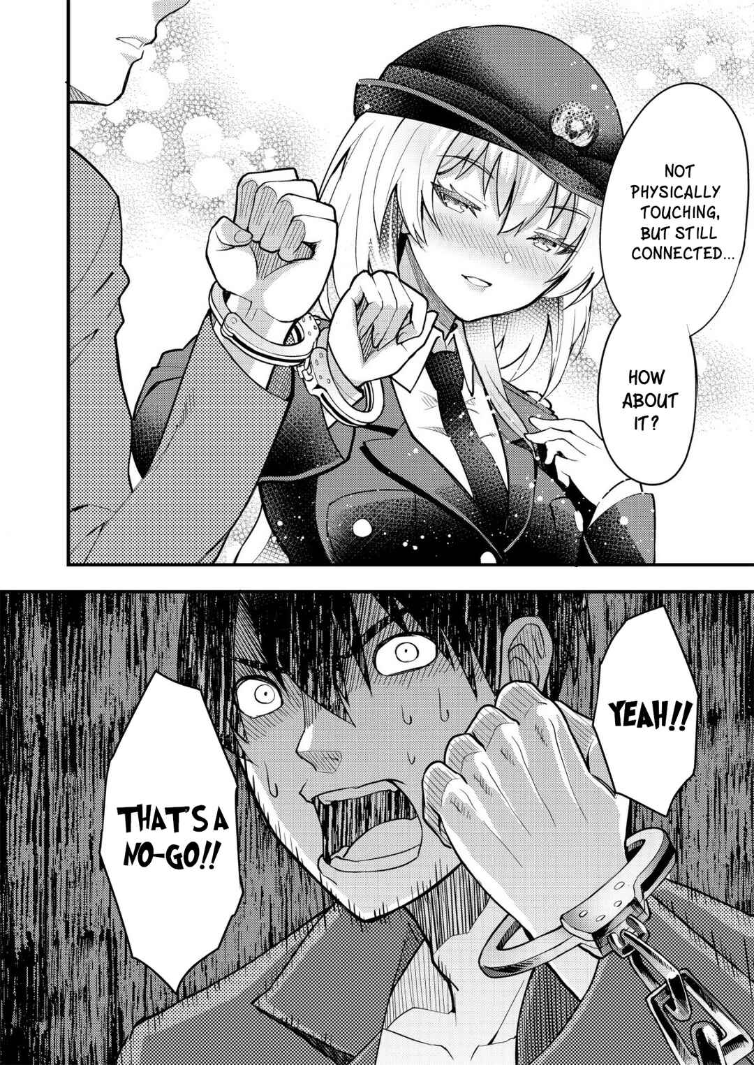 Page 20 Chapter 2 Sagishi to Keisatsukan no Rennai Kyori