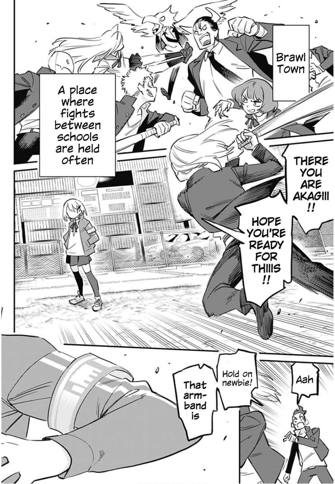 Page 2 Chapter Unknown_1a9b Kenka Machi no Rival Jijou