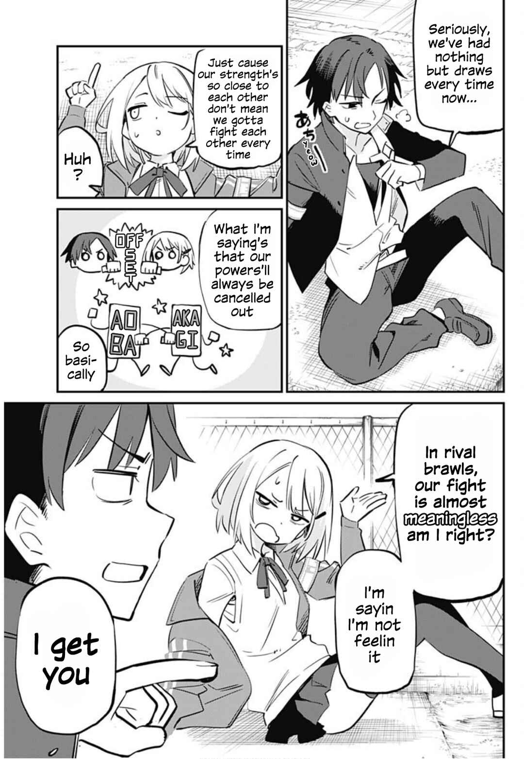 Page 9 Chapter Unknown_1a9b Kenka Machi no Rival Jijou