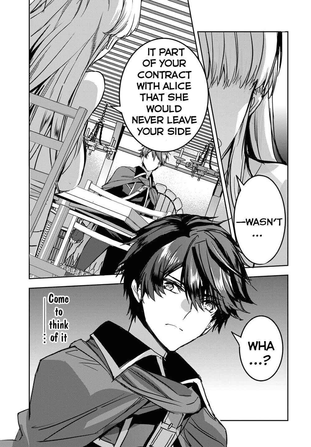 Page 18 Chapter 3 Tensai Saijaku Mamonotsukai ha Kikan Shitai ~Saikyou no Juusha to Hikihanasarete Mishiranu Chi ni Tobasaremashita.~