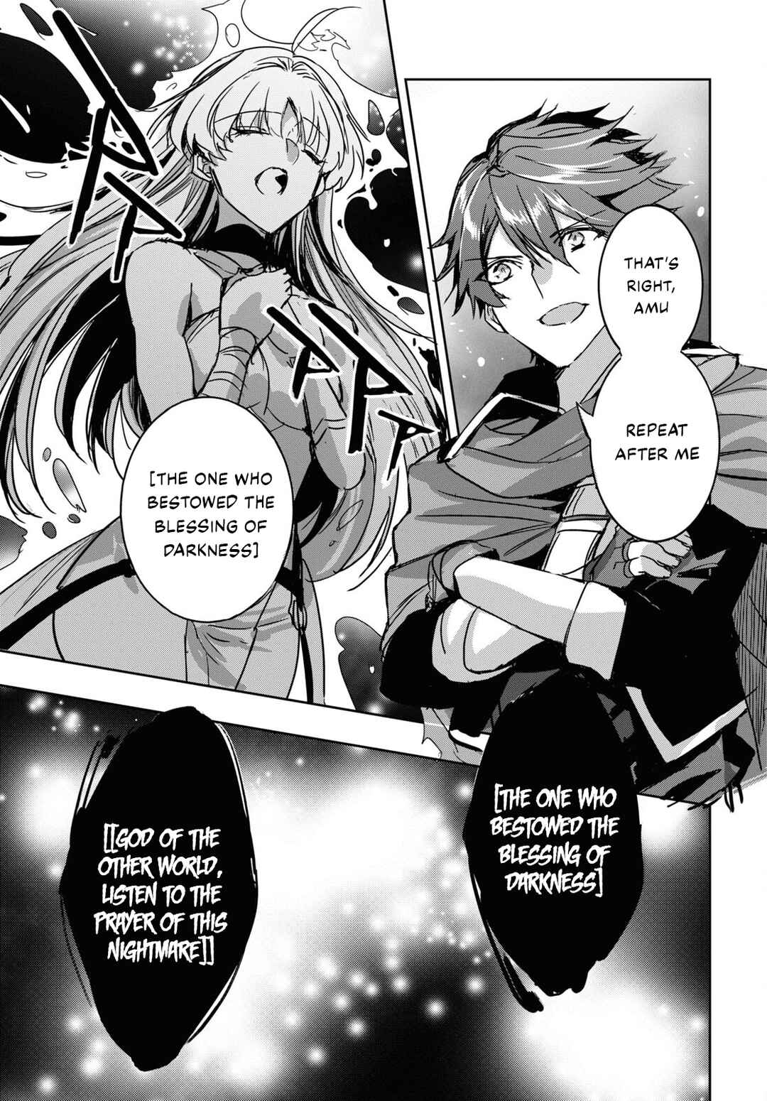 Page 36 Chapter 4 Tensai Saijaku Mamonotsukai ha Kikan Shitai ~Saikyou no Juusha to Hikihanasarete Mishiranu Chi ni Tobasaremashita.~
