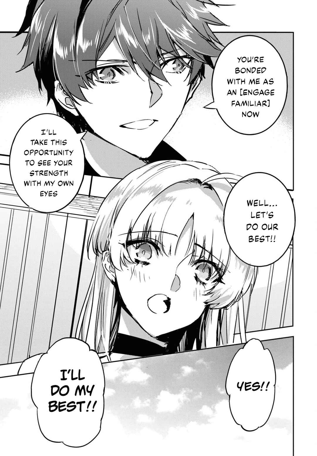 Page 4 Chapter 4 Tensai Saijaku Mamonotsukai ha Kikan Shitai ~Saikyou no Juusha to Hikihanasarete Mishiranu Chi ni Tobasaremashita.~