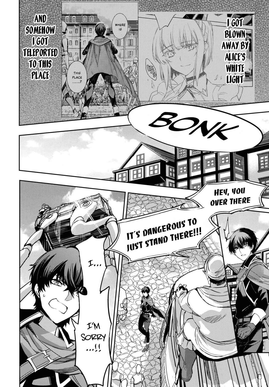 Page 3 Chapter 2 Tensai Saijaku Mamonotsukai ha Kikan Shitai ~Saikyou no Juusha to Hikihanasarete Mishiranu Chi ni Tobasaremashita.~