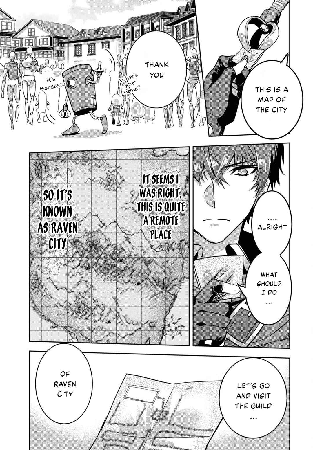 Page 8 Chapter 2 Tensai Saijaku Mamonotsukai ha Kikan Shitai ~Saikyou no Juusha to Hikihanasarete Mishiranu Chi ni Tobasaremashita.~