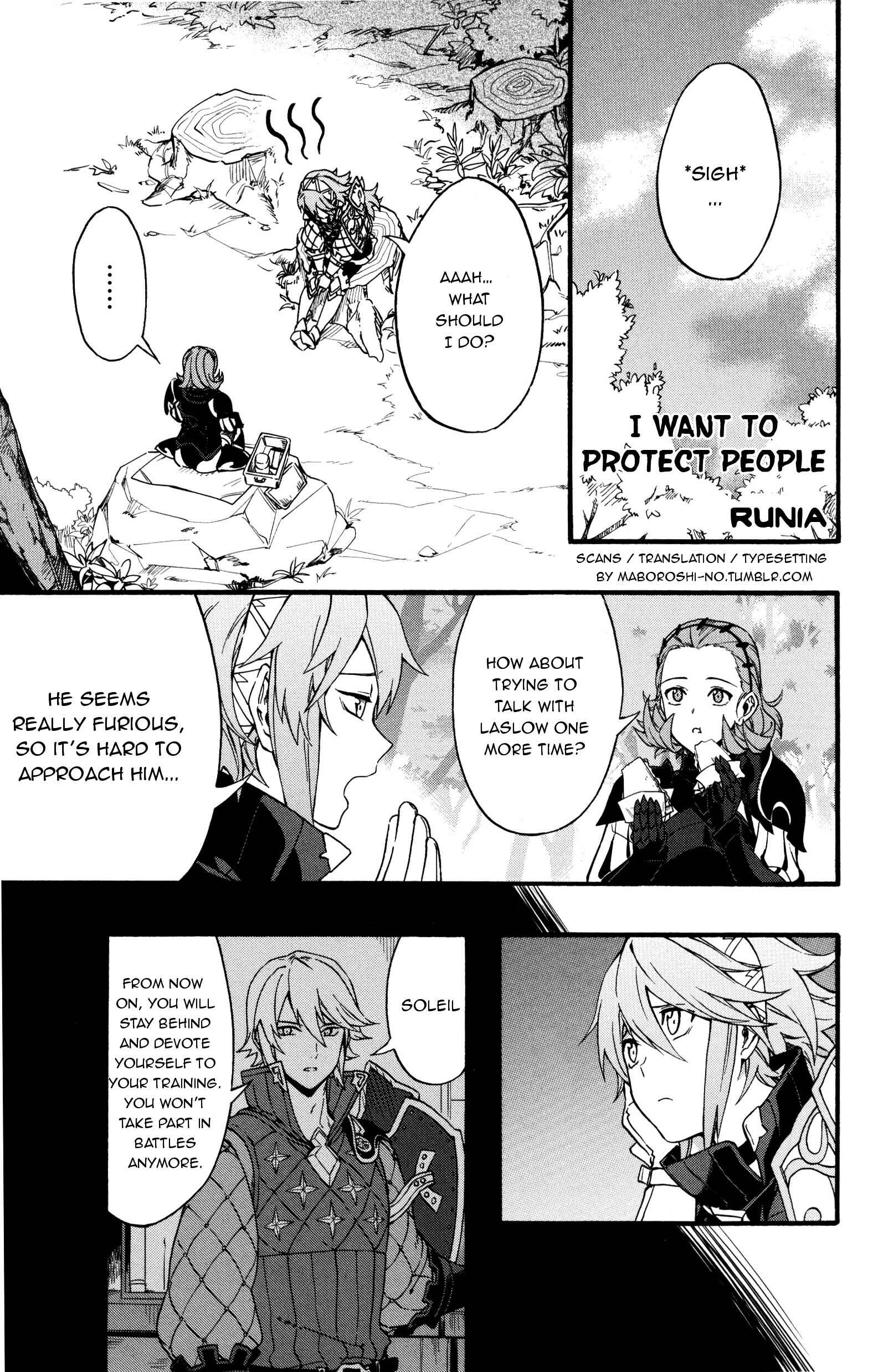 Page 1 Chapter 15 Fire Emblem Fates Comic Anthology Side: Party Gathered & Offspring Generation