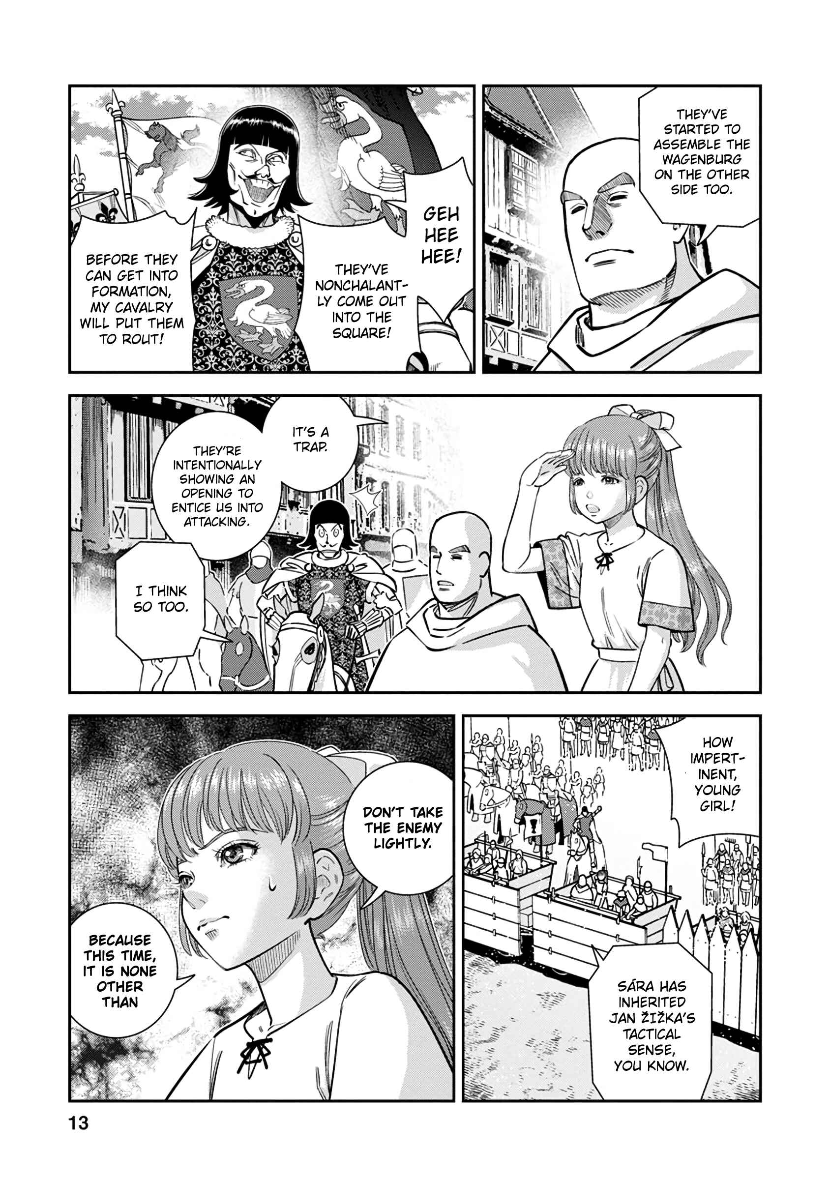 Page 13 Chapter 36 Dívčí válka: Maidens War