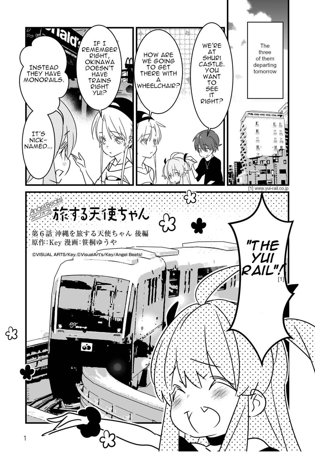 Page 2 Chapter 6.2 Angel Beats! Spin-off!! Tabisuru Tenshi-chan