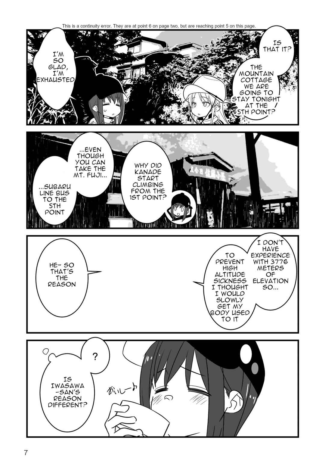 Page 8 Chapter 4.1 Angel Beats! Spin-off!! Tabisuru Tenshi-chan