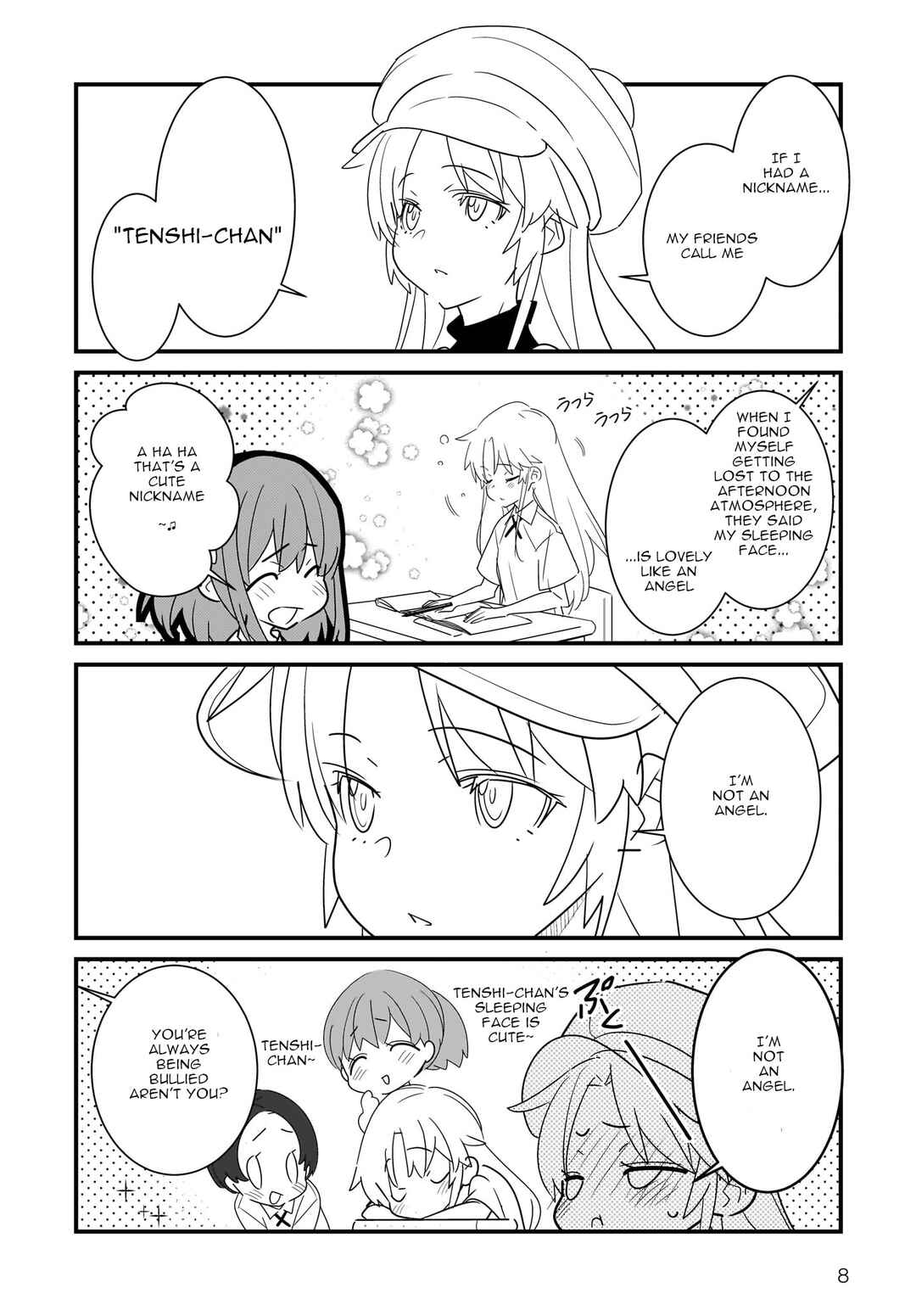 Page 9 Chapter 1.1 Angel Beats! Spin-off!! Tabisuru Tenshi-chan