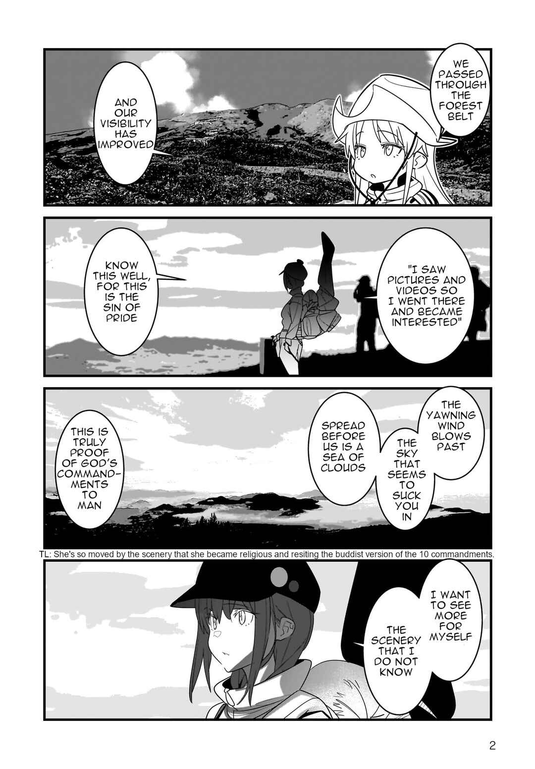 Page 3 Chapter 4.2 Angel Beats! Spin-off!! Tabisuru Tenshi-chan