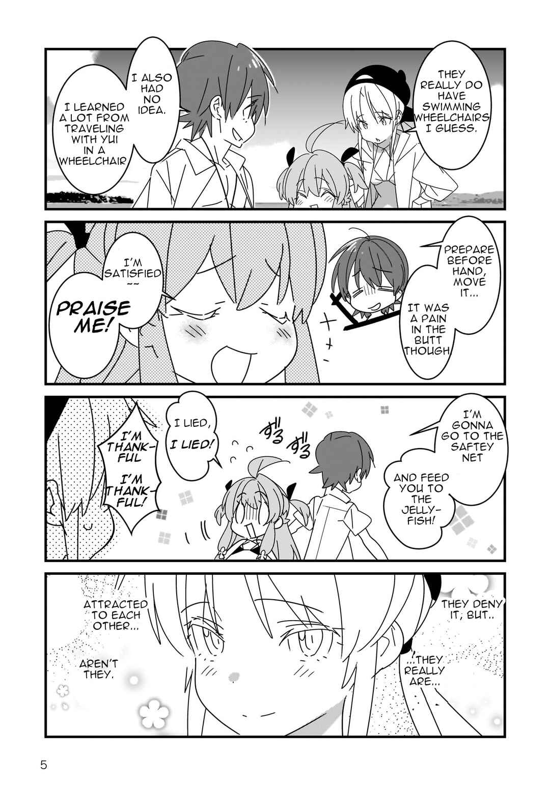 Page 6 Chapter 7.2 Angel Beats! Spin-off!! Tabisuru Tenshi-chan