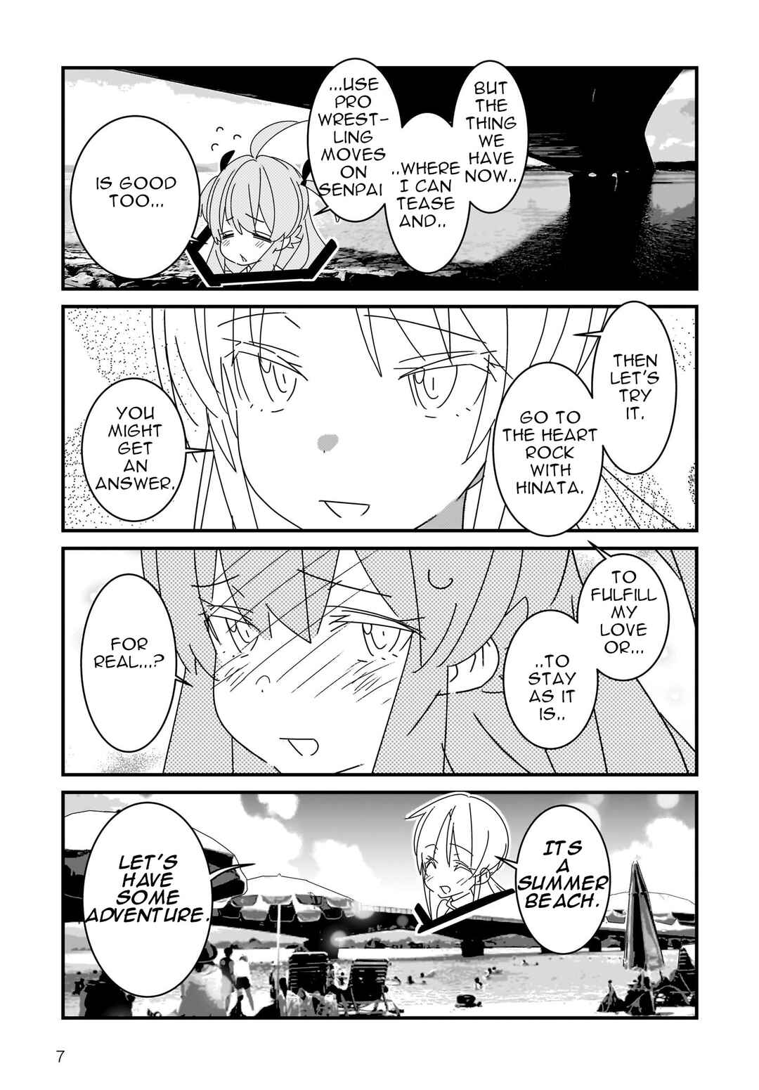 Page 8 Chapter 7.2 Angel Beats! Spin-off!! Tabisuru Tenshi-chan