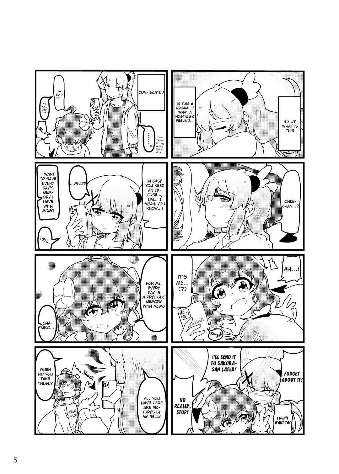 Page 6 Chapter Unknown_7f6b Machikado Mazoku - The Day After (Doujinshi)