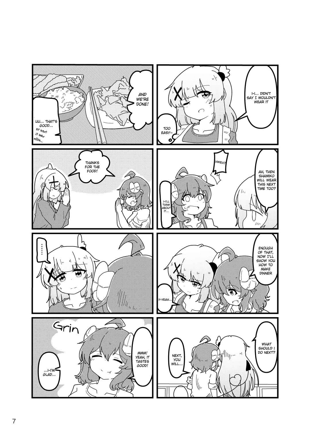 Page 8 Chapter Unknown_7f6b Machikado Mazoku - The Day After (Doujinshi)