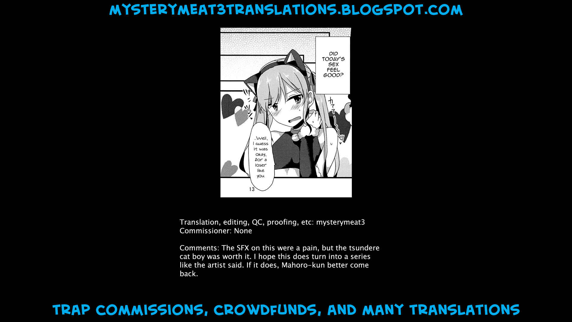 Page 16 Chapter Unknown_4338 CLUB SWEET NIGHT Tsundere Cat Hen
