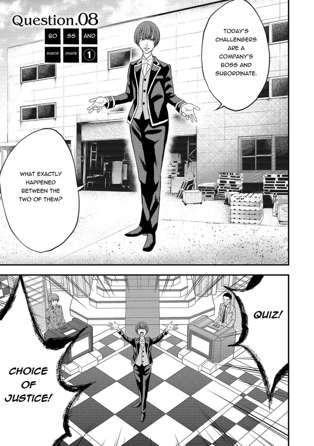 Page 1 Chapter 8 Quiz! Seigi no Sentaku