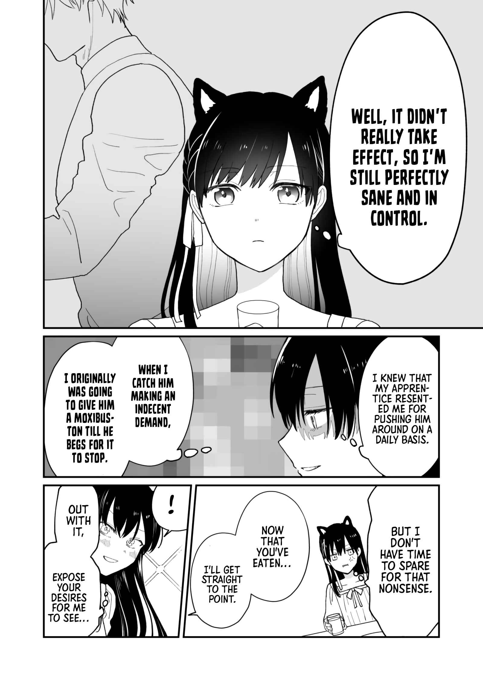 Page 4 Chapter 1 Hypnotising My Master to Do What I Say