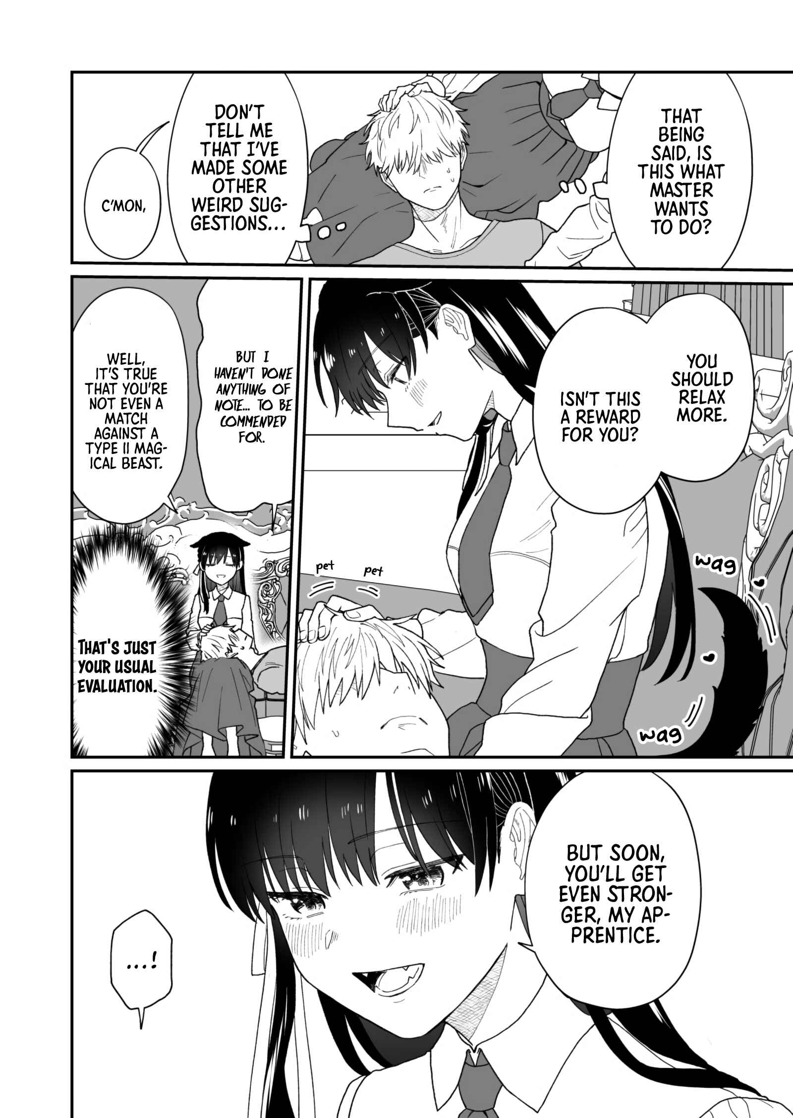 Page 2 Chapter 3 Hypnotising My Master to Do What I Say