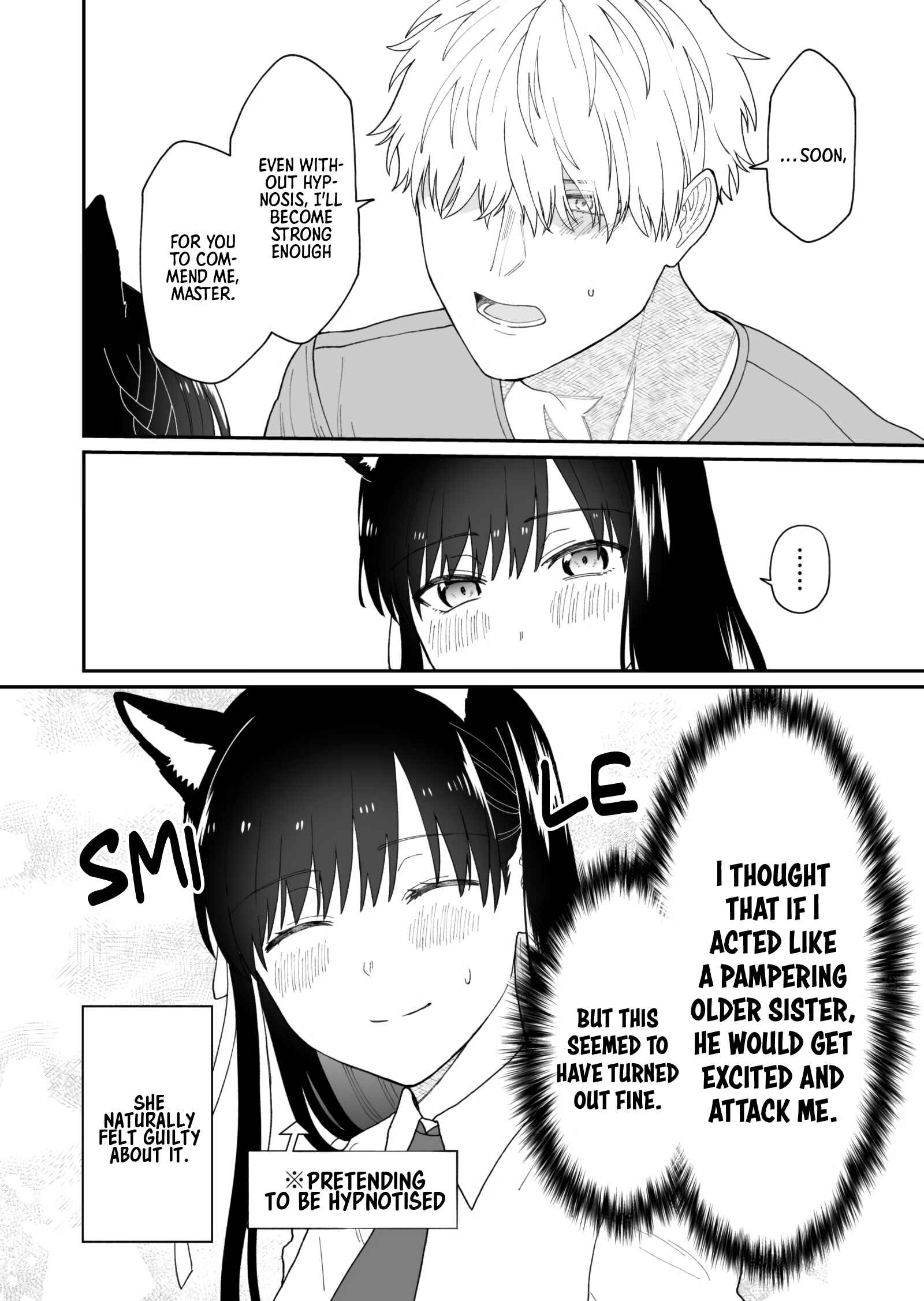Page 4 Chapter 3 Hypnotising My Master to Do What I Say