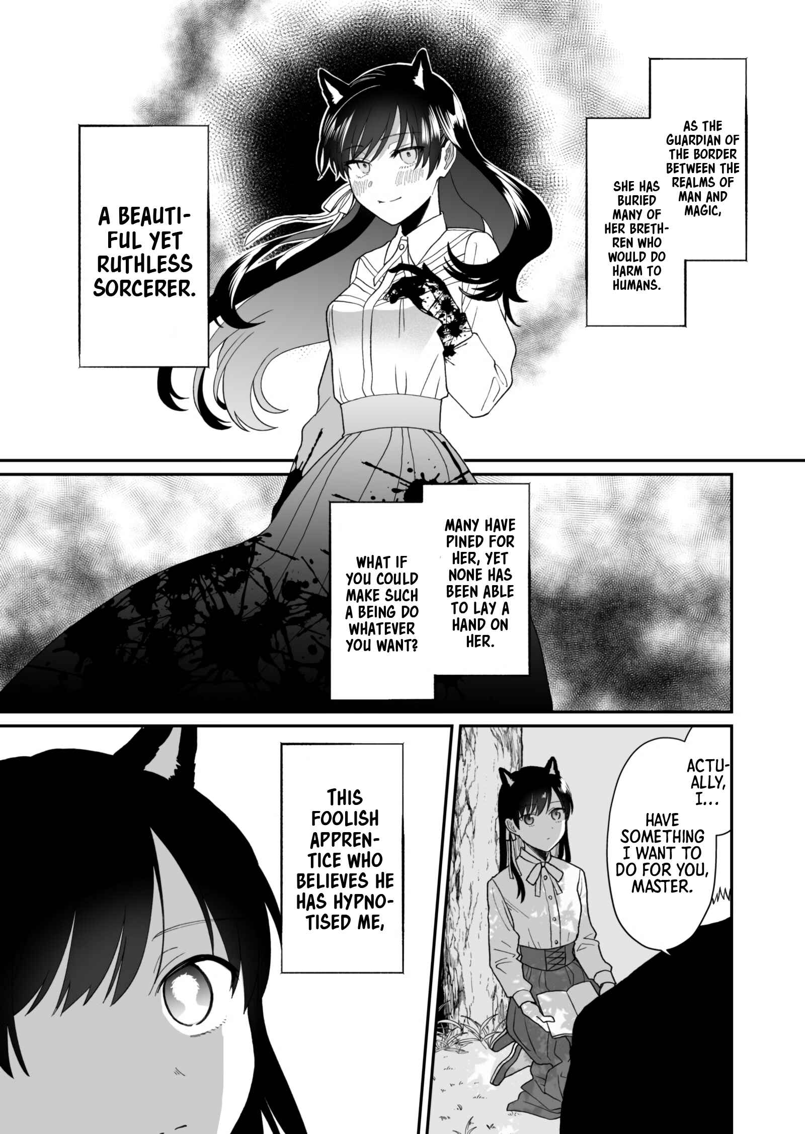 Page 1 Chapter 4 Hypnotising My Master to Do What I Say