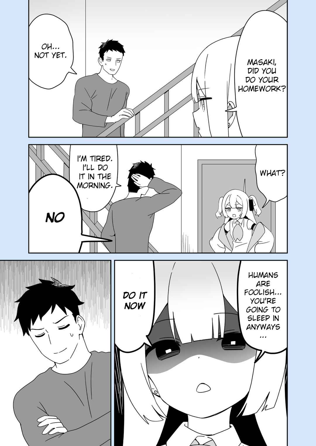 Page 2 Chapter 1 AI-san wa Gakushuu suru