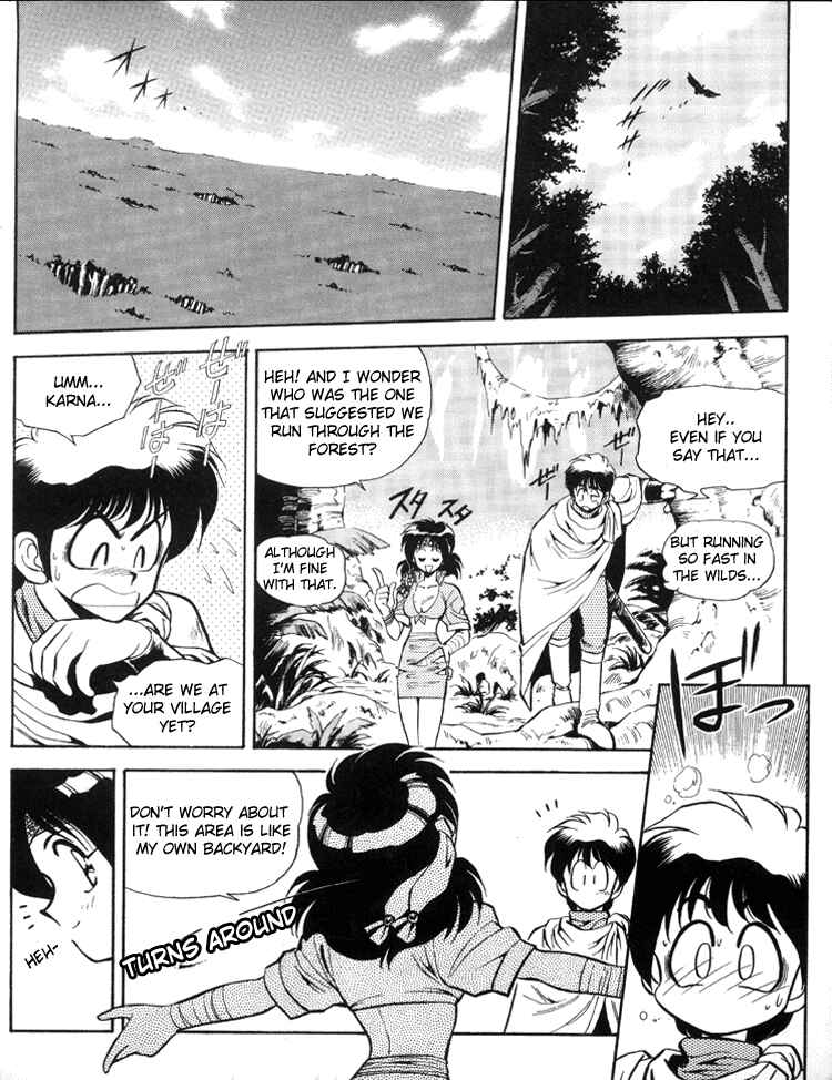 Page 1 Chapter 4 Ys Taiyou no Kamen