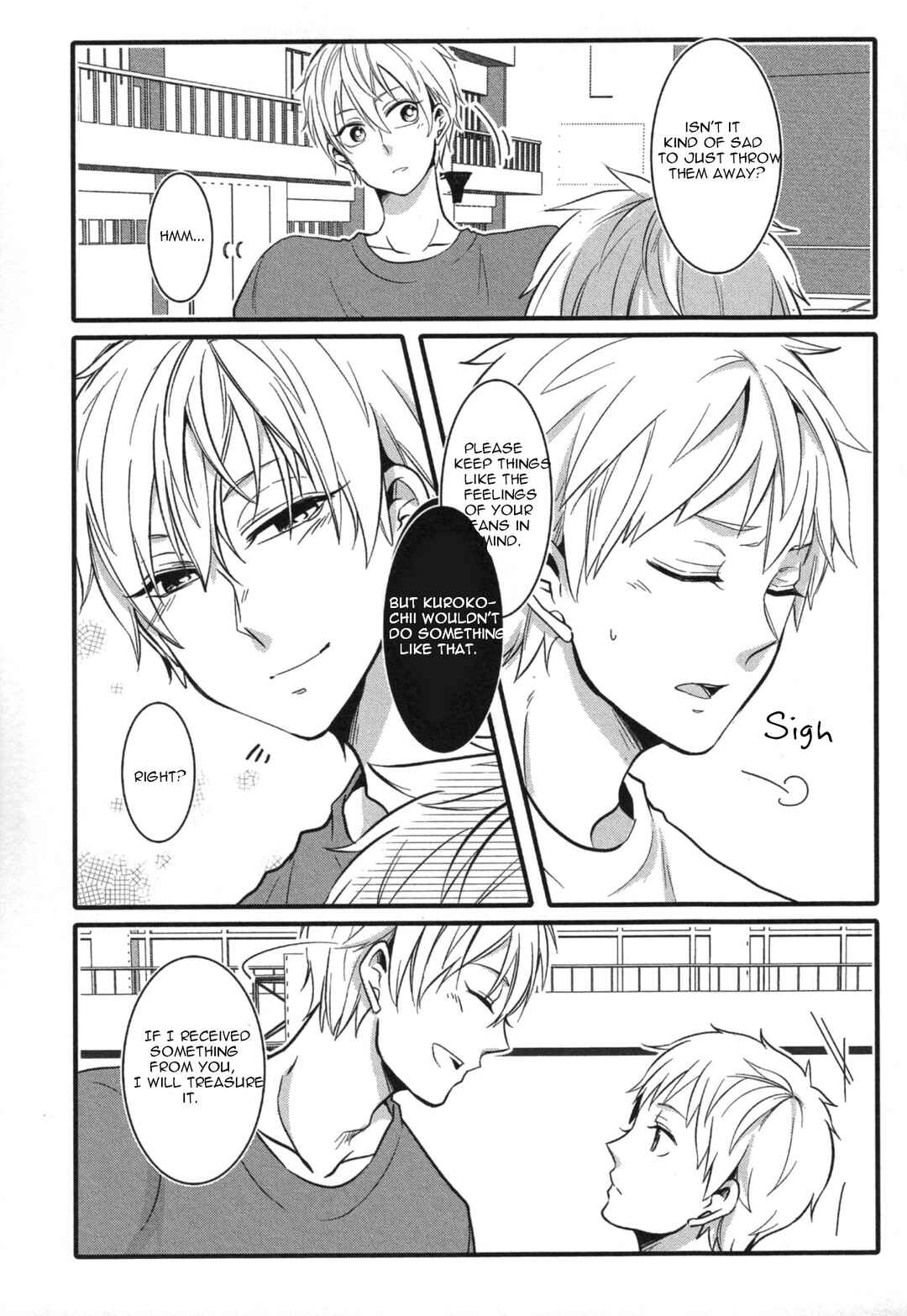 Page 5 Chapter 6 Kuroko no Basket - Kiss x Kiss - Kise x Kuroko Anthology (Doujinshi)