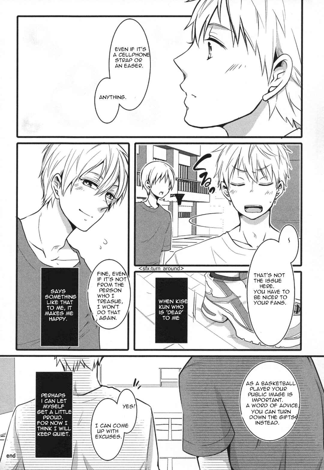 Page 6 Chapter 6 Kuroko no Basket - Kiss x Kiss - Kise x Kuroko Anthology (Doujinshi)