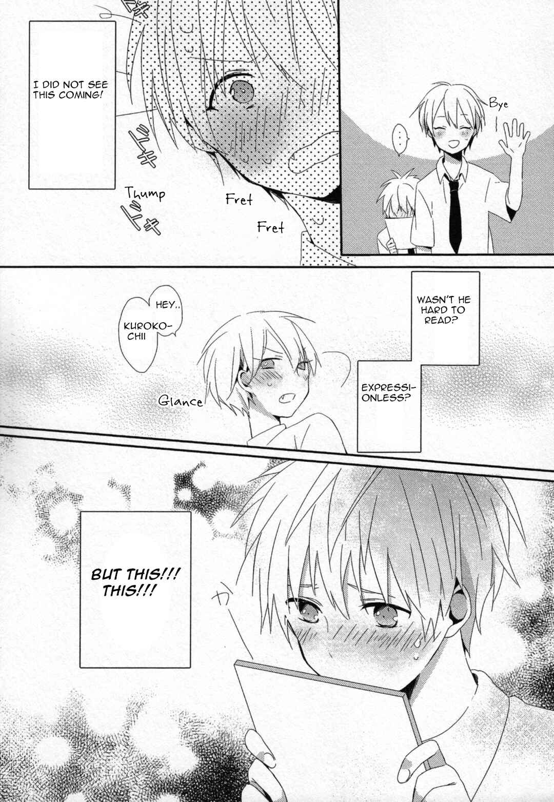 Page 7 Chapter 3 Kuroko no Basket - Kiss x Kiss - Kise x Kuroko Anthology (Doujinshi)