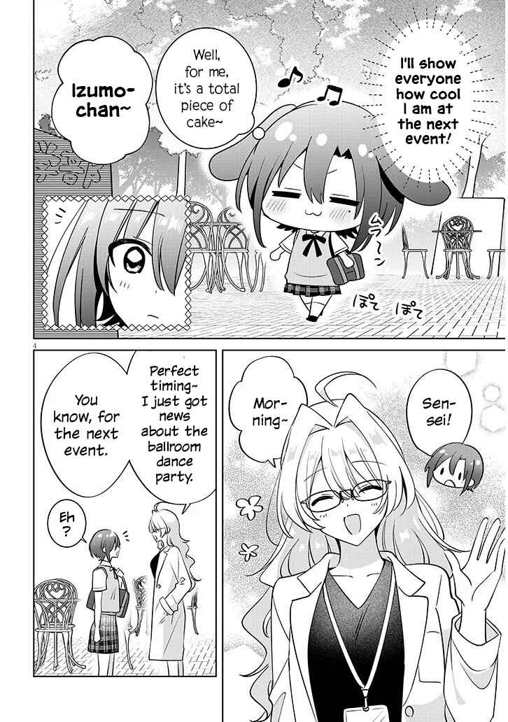 Page 4 Chapter Unknown_d529 Nakimushi Ouji (♀) no Izumo-kun wa Joshikou no Ouji-sama to Yuri ni naru kamo shirenai