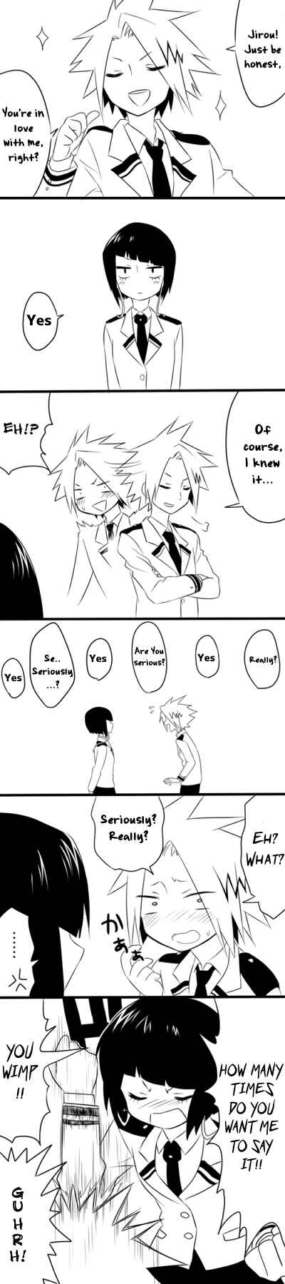 Page 2 Chapter Unknown_7798 Boku no Hero Academia - KamiJirou Only (Doujinshi)