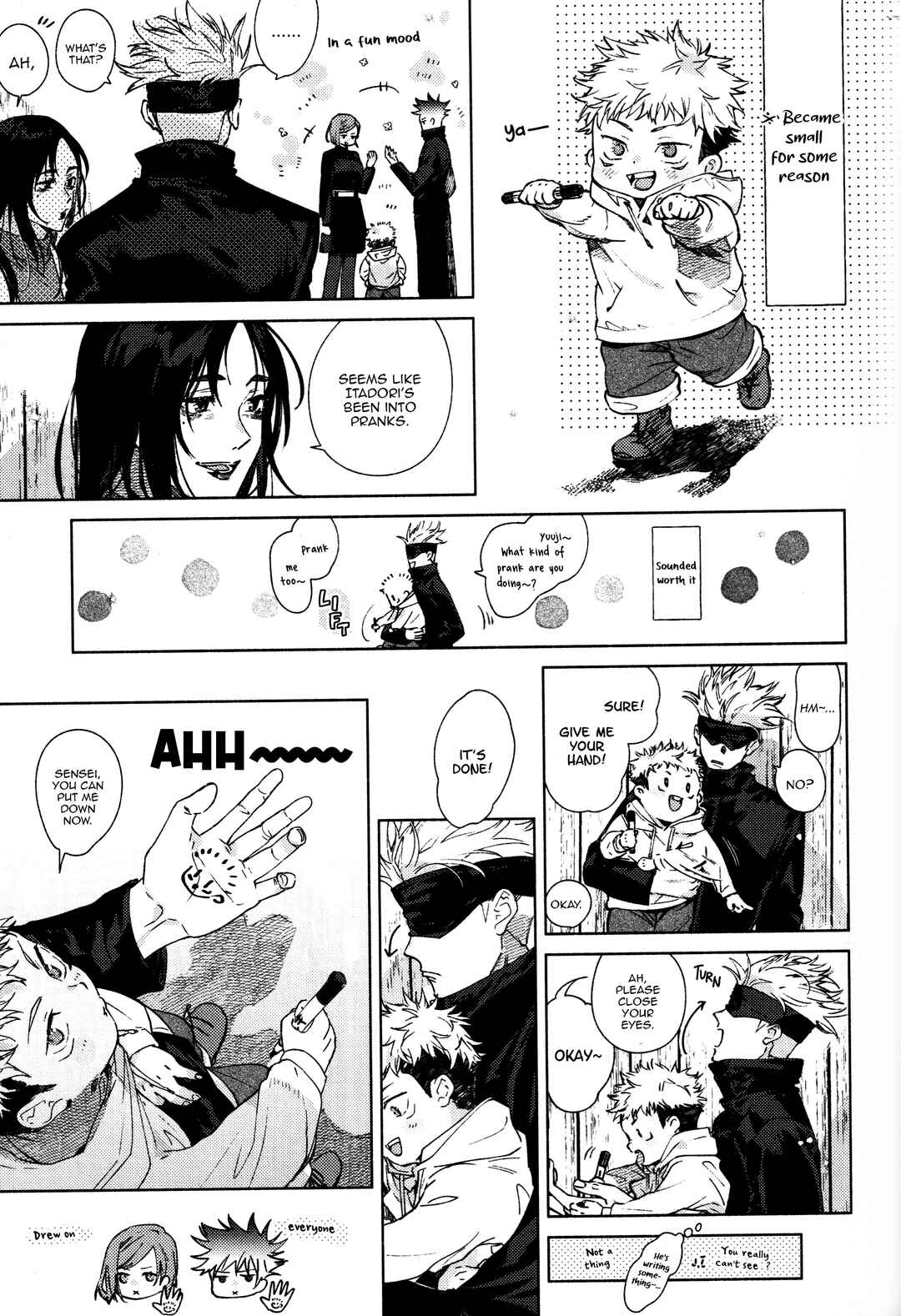 Page 28 Chapter 1 Jujutsu Kaisen - Musubi (Doujinshi)