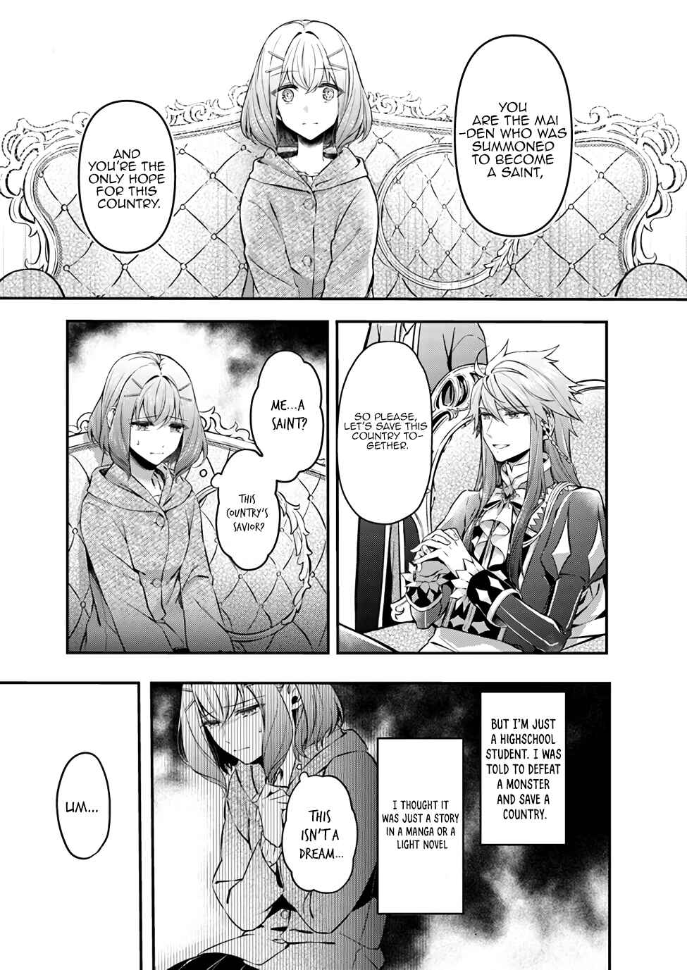 Page 10 Chapter 1.1 Seijo no Maryoku wa Bannou desu: Mou Hitori no Seijo
