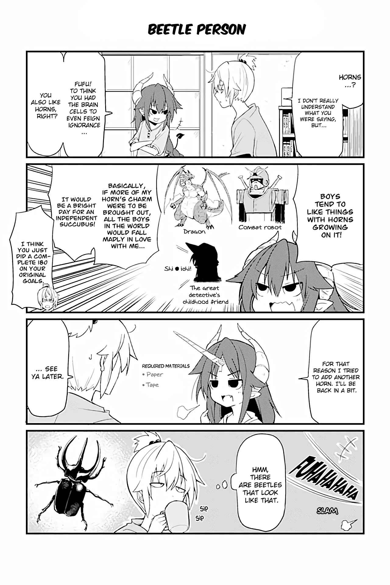 Page 1 Chapter 14 Naughty Succubus Saki-chan