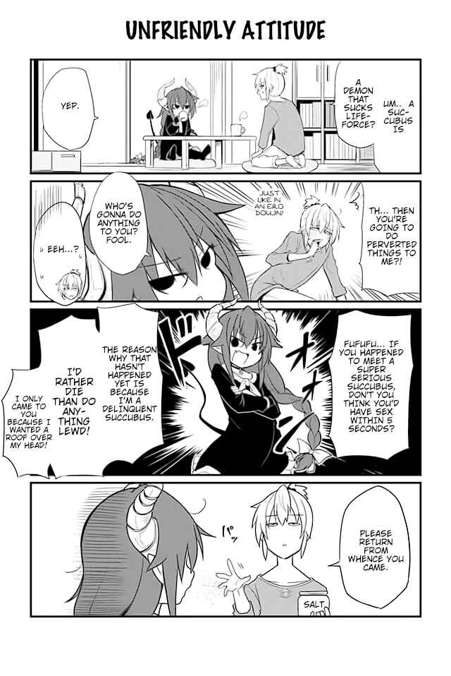 Page 1 Chapter 4 Naughty Succubus Saki-chan