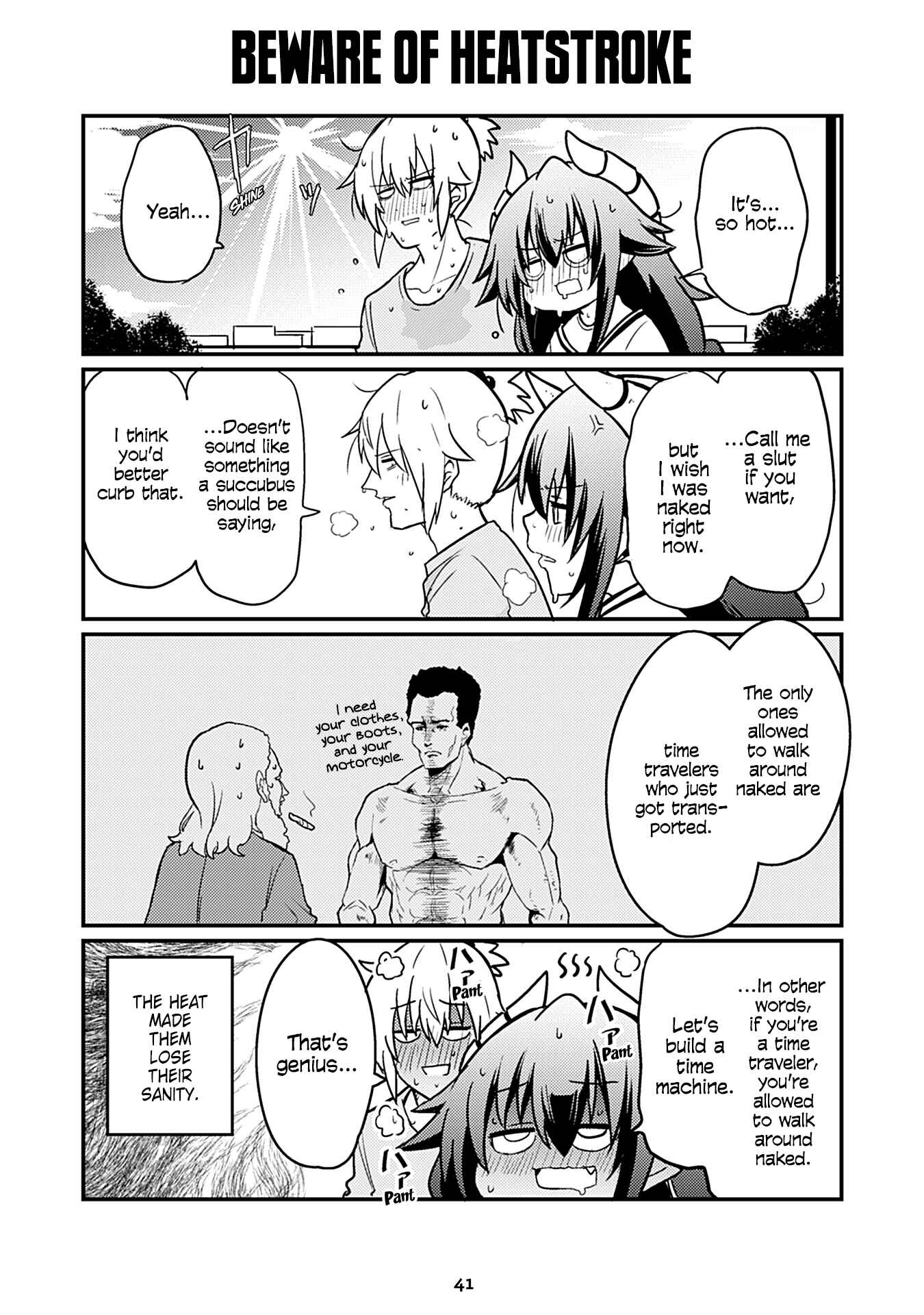 Page 1 Chapter 133 Naughty Succubus Saki-chan