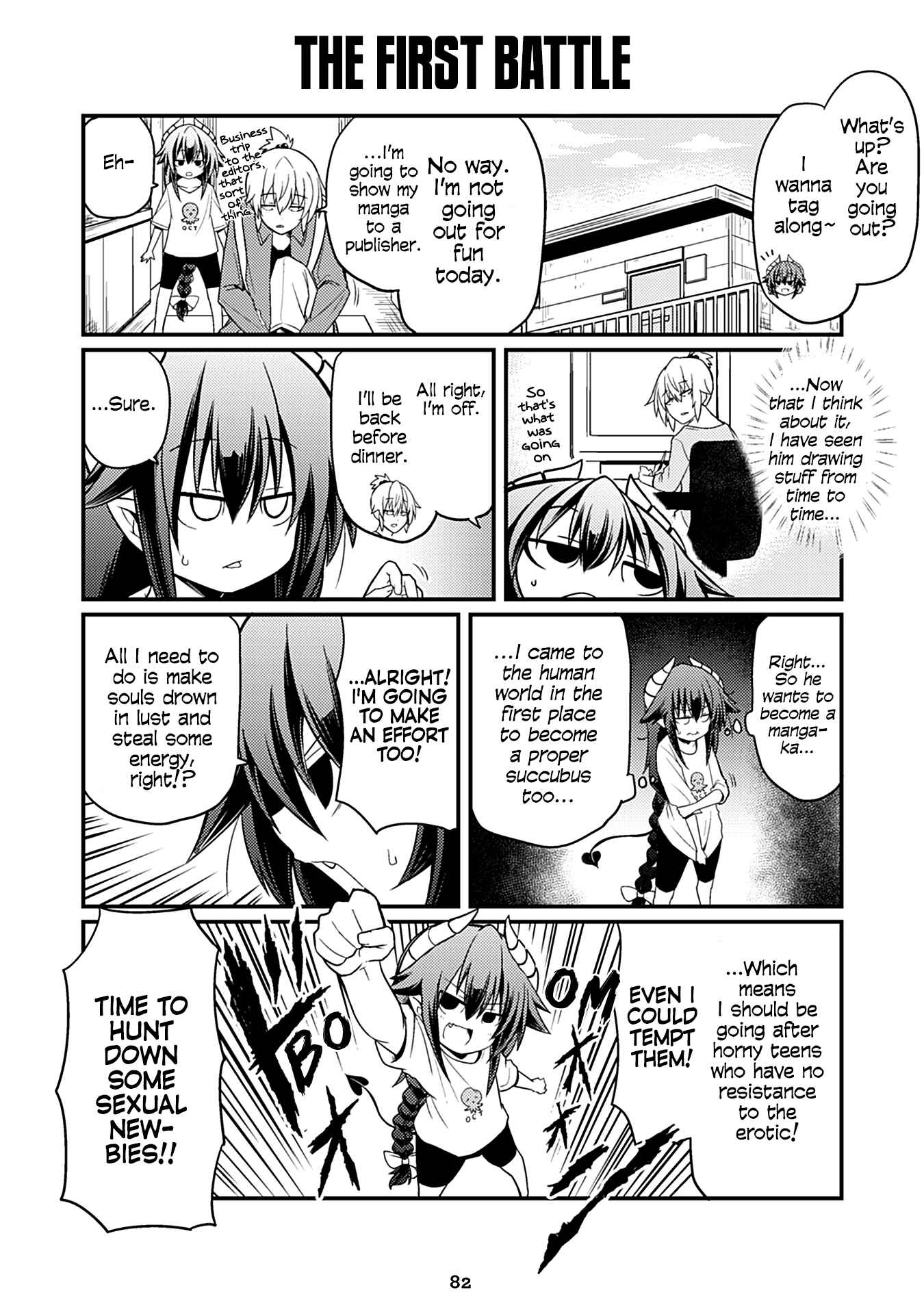 Page 1 Chapter 70 Naughty Succubus Saki-chan