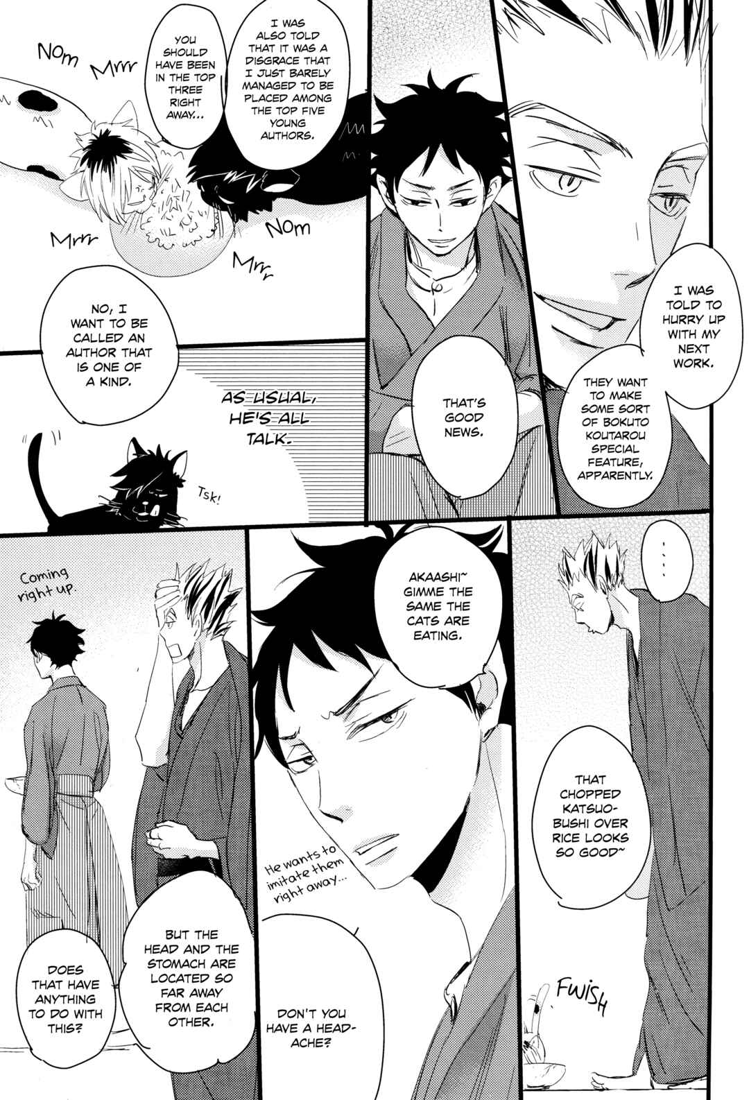 Page 11 Chapter Unknown_69e2 Haikyuu!! - Wagahai wa Kuro de Aru (Doujinshi)