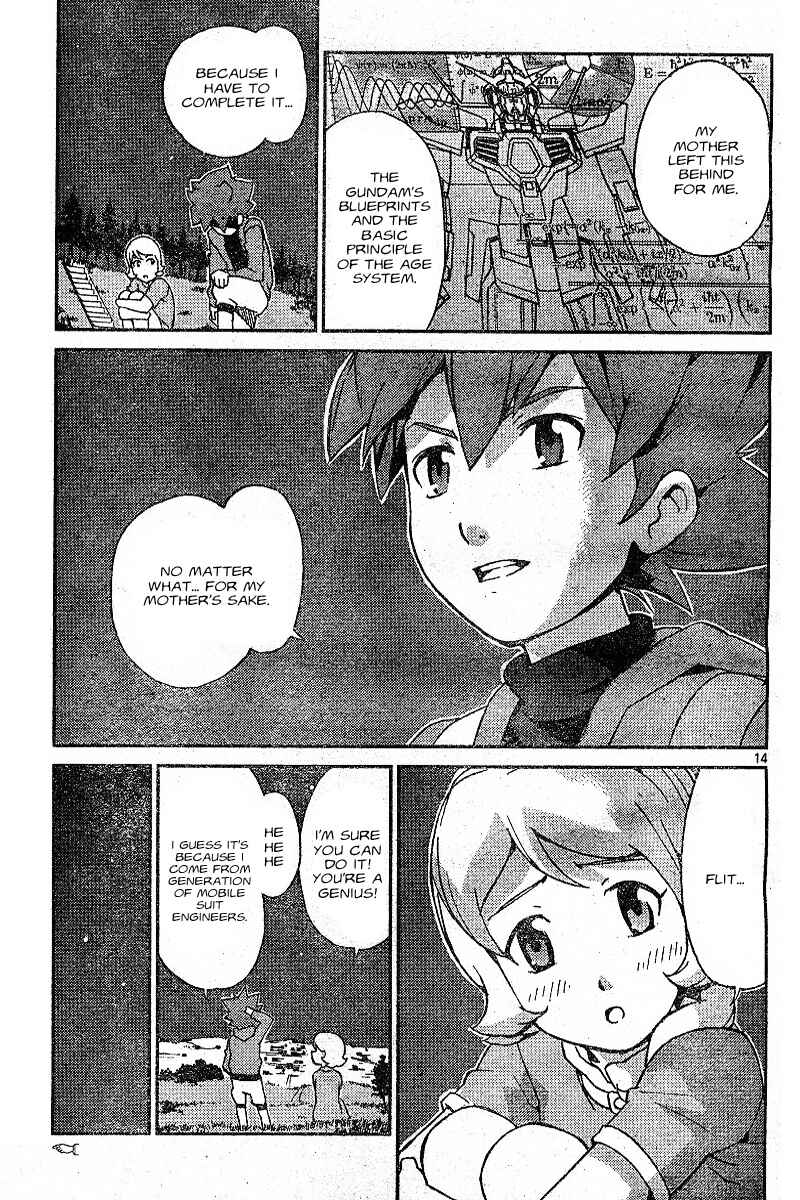 Page 13 Chapter 1 Mobile Suit Gundam AGE - Story of the Beginning