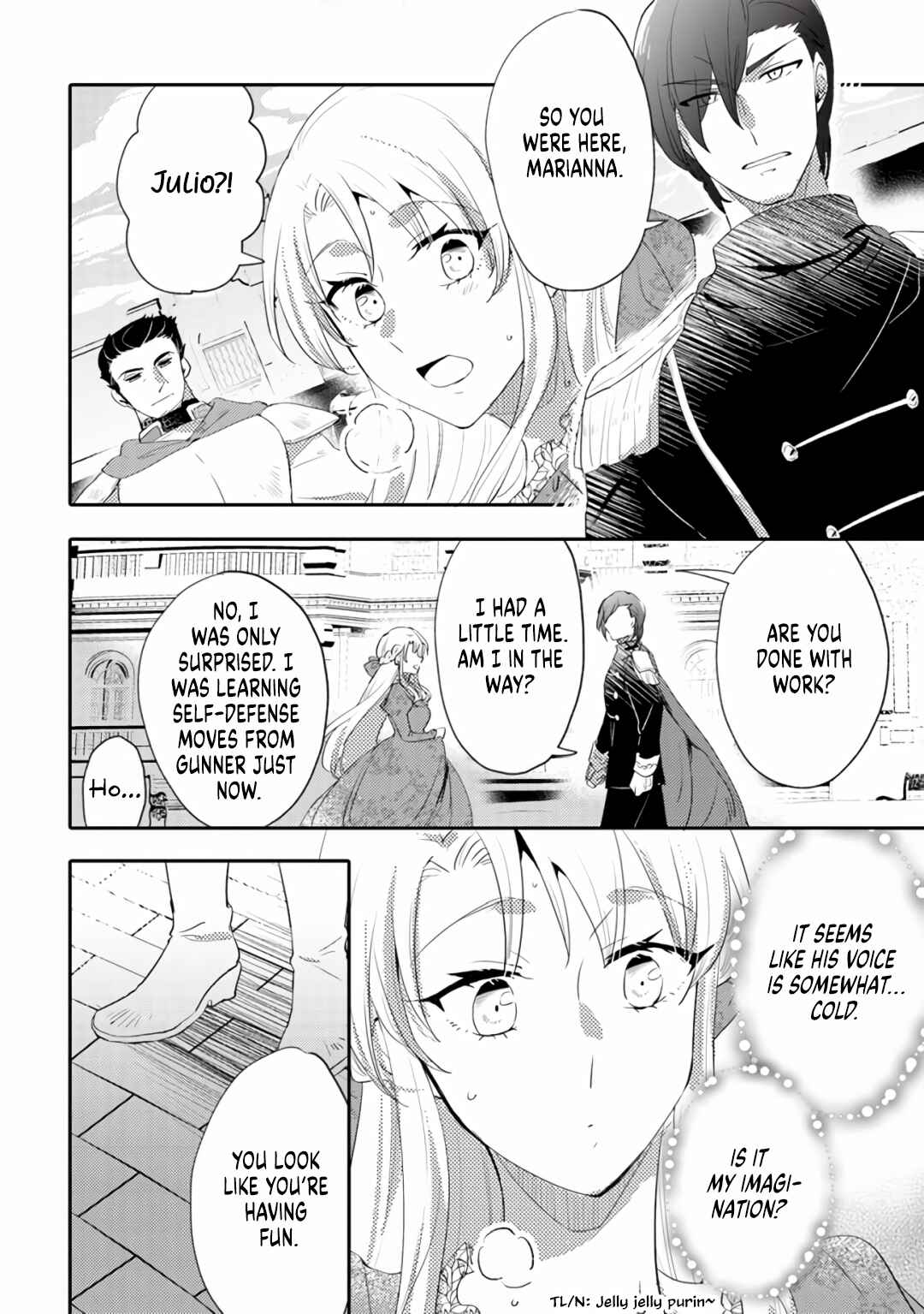 Page 8 Chapter 7 Akuyaku Reijo ga Kyofu no Hao to Seiryaku Kekkon Suru Batsu wa Amasugimasenka?!