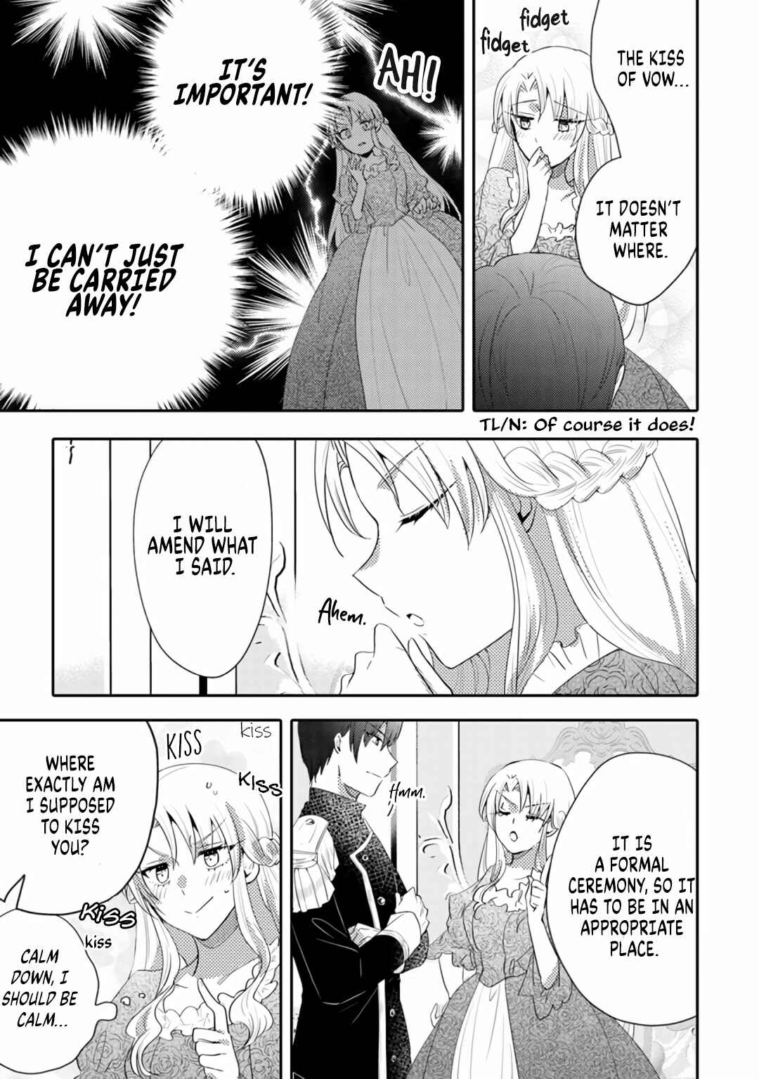 Page 21 Chapter 4 Akuyaku Reijo ga Kyofu no Hao to Seiryaku Kekkon Suru Batsu wa Amasugimasenka?!