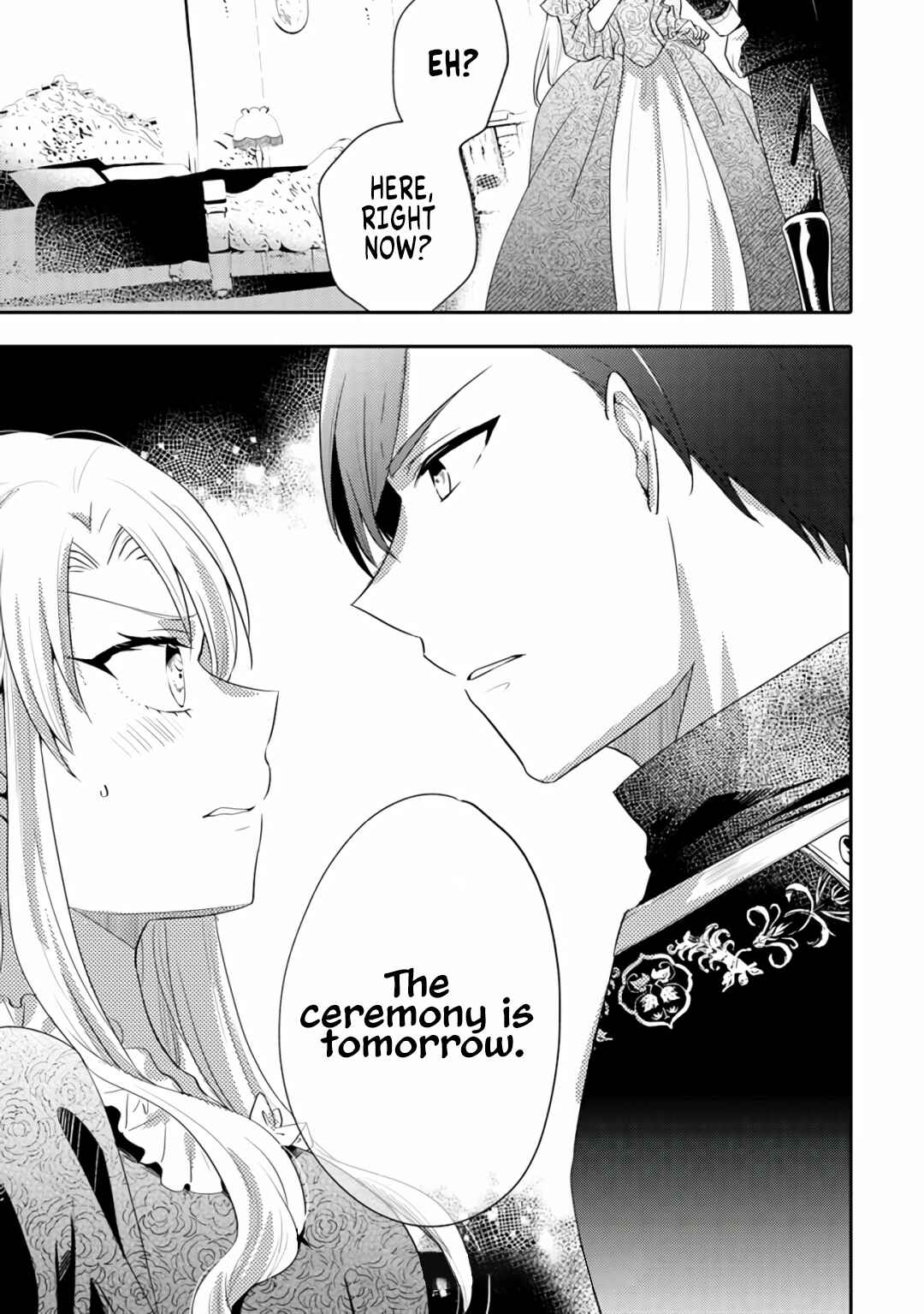 Page 25 Chapter 4 Akuyaku Reijo ga Kyofu no Hao to Seiryaku Kekkon Suru Batsu wa Amasugimasenka?!