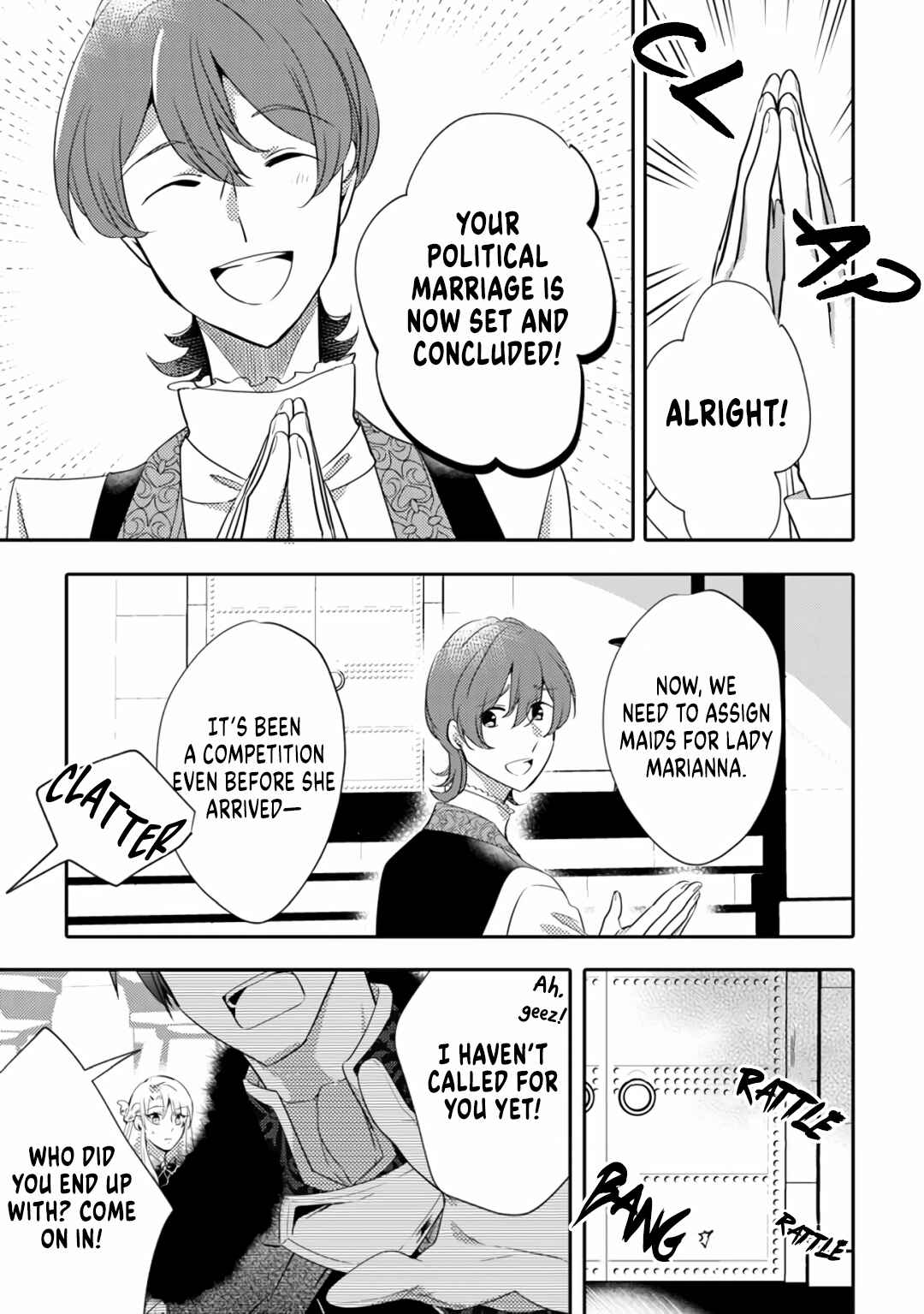 Page 17 Chapter 3 Akuyaku Reijo ga Kyofu no Hao to Seiryaku Kekkon Suru Batsu wa Amasugimasenka?!